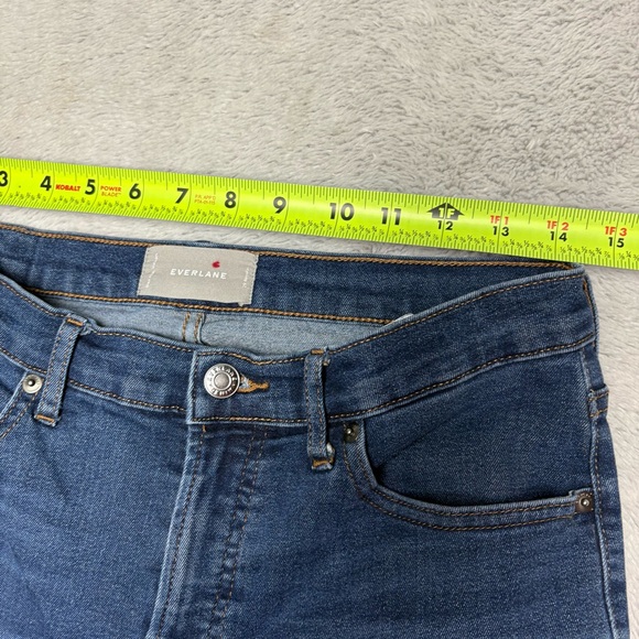 Everlane Women’s Skinny Mid-Rise Jeans Cotton Elastane Blend‎ Sz 29 - Picture 4 of 10
